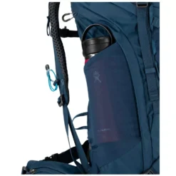 Trekkingrucksack Osprey Kestrel 48 L/XL, Atlas Blue -Campingausrüstung 2 seitenfaecher aus elastischem mesh kestrel 48 osprey trekkingrucksack atlasblue 1000 5 25010