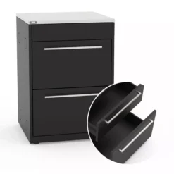 Weber Outdoorküche BBQ Built-in Kitchen 331 Mit Genesis EPX-435 | Ausstellungsstück -Campingausrüstung 2fach schubladen modul bbq outdoor kitchen anbausystem 1000 6 27747