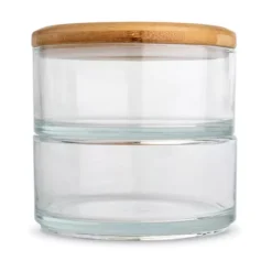 Ooni Stapelgefäss-Set -Campingausrüstung 3er glasschalen glasgefaess set bambusdecke ooni pizza oven zubehoer 1000 3 25116