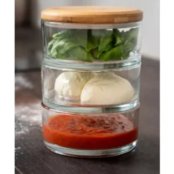 Ooni Stapelgefäss-Set -Campingausrüstung aufbewahrungs stapelgefaess glas set ooni zubehoer glasbehaelter 1000 5 25116