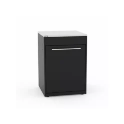 Weber Outdoorküche BBQ-Kitchen, 2er Set Für Genesis E-315 Ohne Seitenkocher -Campingausrüstung bbq kitchen tuermodul outdoorkueche gasgrillkueche schwarz gasflaschen grillzubehoer verstauen 1000 4 26351