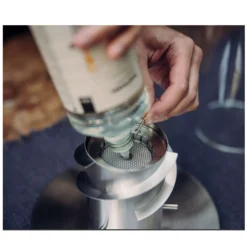 Tischfeuer Höfats SPIN 900, Silber -Campingausrüstung befuellung hoefats spin 900 bio burner eco ring 1000 4 25735