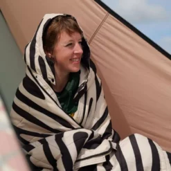 Schlafdecke Bent Vanlife Schlafsack Bentcho; Zebra Druck -Campingausrüstung bent vanlife bentcho schlafsack camping decke schlafdecke picknickdecke zebra druck 1000 4 28569