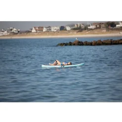 Aufblasbares Stand Up Paddleboard Tahe Sup-Yak Air 11'6" Beach Pack -Campingausrüstung blaues aufblasbares stand up paddleboard sup tahe 11 6 fuss air beach sup yak beachpack zum aufblasen 1000 15 22539