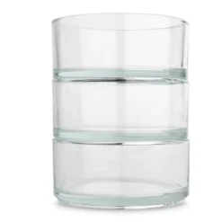 Ooni Stapelgefäss-Set -Campingausrüstung borosilikatglas aufbewahrungsschalen set ooni stapelgefaess stack 1000 2 25116