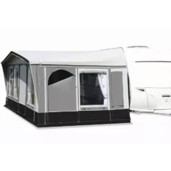 Wohnwagen-Vorzelt Brand Atrium 240 -Campingausrüstung brand atrium 240 seitenwand kombiniert klarfolienfenster optional erhaeltliches tuerelement 1000 11 16740