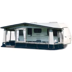 Vorzelt Brand Castello -Campingausrüstung brand castello tuer ganz links 2 vorderwand 1 seitenwand element zur veranda abgeklappt 1000 2 6622