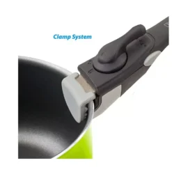 Camping-Kochgeschirr Brunner Popote Juniper 8+1 Ø 24 -Campingausrüstung brunner kochgeschirr popote juniper durchmesser 24cm metallgriffe mit silikonbezug 1000 4 28291