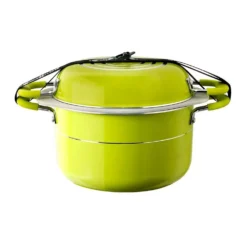 Camping-Kochgeschirr Brunner Popote Juniper 8+1 Ø 24 -Campingausrüstung brunner kochgeschirr set popote juniper 8 plus toepfe mit griffen 1000 2 28291