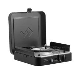 Campingkocher Cadac Dometic 1-Cook Turbo FFD Stove -Campingausrüstung cadac dometic 1 cook turbo ffd stove 50mbar mit windschutzblech abnehmbar 1000 4 27790