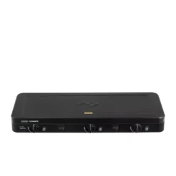 Campingkocher Cadac Dometic 3 Cook Turbo FFD Deluxe, 50 Mbar -Campingausrüstung cadac dometic 3 cook turbo ffd deluxe schwarzer dreiflammiger camping gasgrill 4 27803