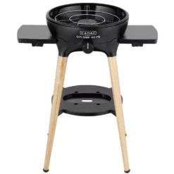Campinggrill Cadac Dometic Citi Chef 40 FS, Black, 50mbar | Ausstellungsstück -Campingausrüstung cadac dometic citi chef 40 fs 50 mbar camping gas grill schwarz inklusive grillrost fettpfanne topfstaender 1000 3 28719