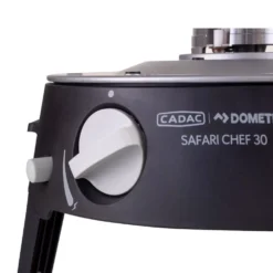 Gaskartuschenkocher Cadac Dometic Safari Chef 30 HP Deluxe -Campingausrüstung cadac dometic safari chef 30 hp deluxe schwarzer gasgrill piezozuendung 6 27795