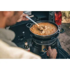 Gaskartuschenkocher Cadac Dometic Safari Chef 30 LP Combo, 50 Mbar -Campingausrüstung cadac dometic safari chef 30 lp combo schwarzer gasgrill mobiler grill 1000 10 27801