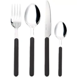 Campingbesteck Besteckset Brunner Delice, Schwarz