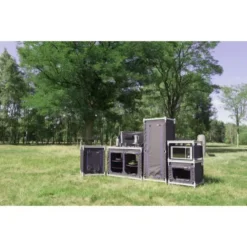 Campingschrank Westfield ModuCamp Hochschrank, Anthrazit -Campingausrüstung campingschraenke westfield moducamp modu camp campingmoebel 2 17811