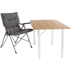 Camping-Faltstuhl Outwell Alder Lake 15 Camping-Faltstuhl Outwell Alder Lake -Campingausrüstung campingstuhl outwell alder lake grey grauer gepolsterter faltstuhl 600 6 22108