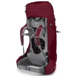 Damenrucksack Osprey Ariel 55 WM/L, Claret Red -Campingausrüstung damenrucksack mehrtagestourenrucksack osprey ariel 55 claret red wm l 1000 3 22206
