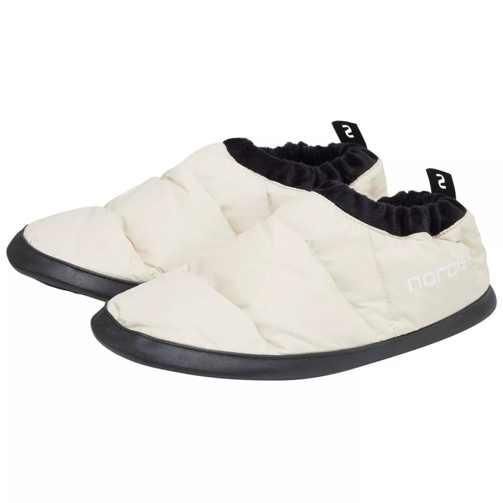 Daunenschuhe Nordisk Mos Down Slippers L (41-43), Sandshell 2 Daunenschuhe Nordisk Mos Down Slippers L (41-43), Sandshell – Bild 2