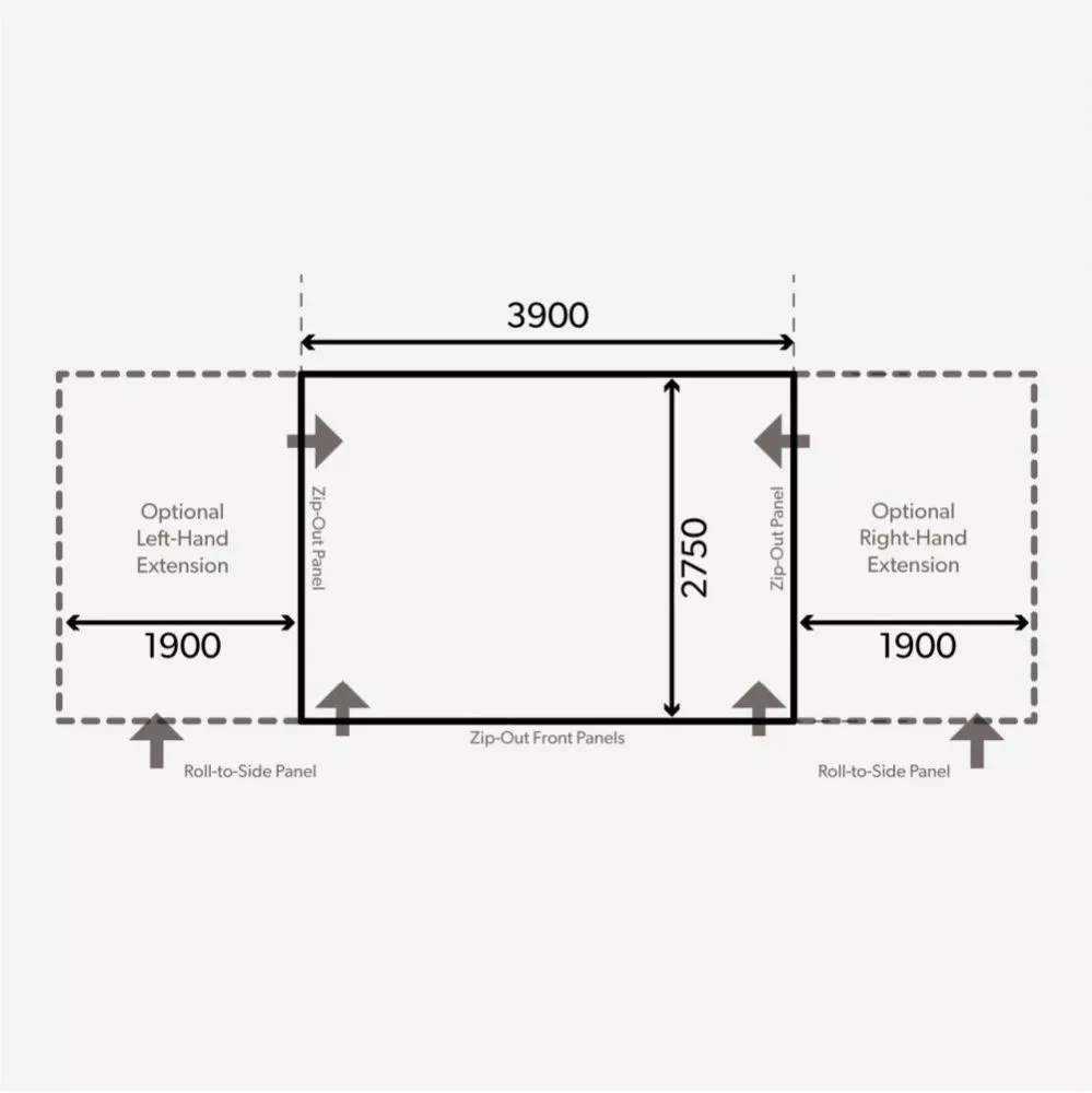 Wohnmobilvorzelt Dometic Club Air Pro 390 M 9 Wohnmobilvorzelt Dometic Club Air Pro 390 M – Bild 9