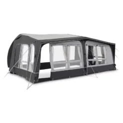 Luftvorzelt Wohnwagen Dometic Residence AIR All-Season | Grösse 15 | 990 - 1.015 Cm -Campingausrüstung dometic residence air all season aufblasbares wohnwagenvorzelt ganzzelt 1000 4 24712