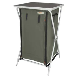 Campingschrank Eurotrail Aubenas, Dunkelgrau -Campingausrüstung dunkelgrauer campingschrank eurotrail aubenas klappschrank campingmoebel geschlossen 1000 2 17210