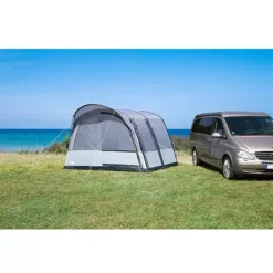 Aufblasbares Busvorzelt DWT Rapid Air II -Campingausrüstung dwt rapid air II busvorzelt buszelt freistehend vorzelt campingbus 2 18326