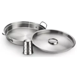 Napoleon Premium Edelstahl Hähnchen-Halterung -Campingausrüstung edelstahl haehnchen halterung napoleon 3teilig spuelmaschinenfest 1000 2 24554