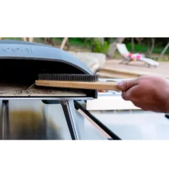 Ooni Pizzaofen-Bürste -Campingausrüstung edelstahlborste edelstahlschaber ooni pizzaofen buerste pizza ovev reinigen 1000 3 25113