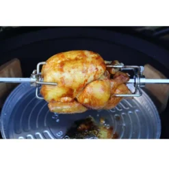 Elektrischer Drehspiess Big Green Egg XLarge -Campingausrüstung elektrische rotisserie big green egg large bge drehspiess brathaehnchen grillzubehoer 1000 3 23963