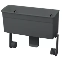 Eurotrail Aufbewahrungsbox Mit Papierrollenhalter, Dunkelgrau