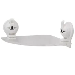 Eurotrail Eckregal Mit Saug-Haken, Weiss