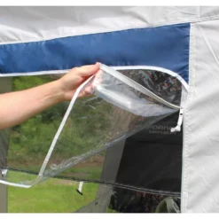 Wände-Set Für Bus-Sonnensegel Eurotrail Fjord Private Room 260 -Campingausrüstung eurotrail fjord private room 260 grau blauer buszelt vordach set bussonnensegel klarsichtfolienfenster 1000 4 19622