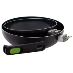 Campingpfanne Eurotrail Wokpfanne Mit Antihaftbeschichtung Ø 28 Cm -Campingausrüstung eurotrail wokpfanne mit antihaftbeschichtung 28 cm keramik induktion campingpfanne bratpfanne wok pan ceramic 3 1000 2 19246