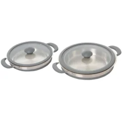 Faltbarer Campingtopf Brunner Volcano Fold-Away Ø 24 -Campingausrüstung faltbare camping kochtoepfe brunner fold away 1000 8 18175