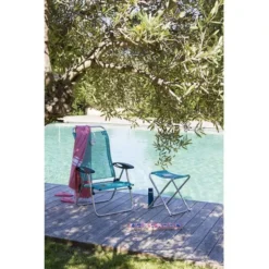 Campinghocker Lafuma Hocker Alu PL, Ocean -Campingausrüstung falthocker lafuma alu pl campinghocker 2 5454