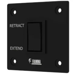 Fiamma Motor Kit Comapct F80 S Für Fiamma Markise F80 S, Titanium -Campingausrüstung fiamma motor kit compact f80s schwarzer drucktaster 1000 3 25678