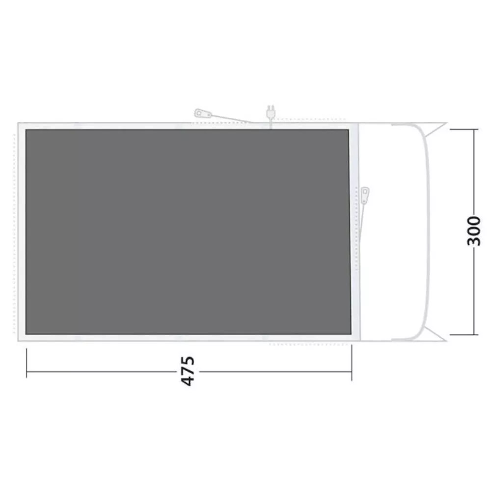 Unterlage Outwell Footprint Denver 5 / Colorado 5 Air 2 Unterlage Outwell Footprint Denver 5 / Colorado 5 Air – Bild 2