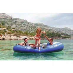 Freizeitboot Sevylor Caravelle KK85 Kit -Campingausrüstung freizeitboot komplett set caravelle kk85 kit sevylor k85 inklusive paddel ruder riemen paar blasebalg pumpe schlauchboot luftboot aufblasbares boot 1000 3 22518