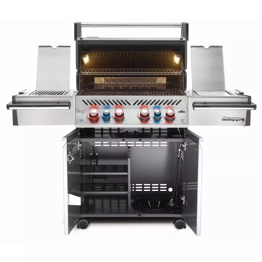 Gasgrill Napoleon Prestige PRO 500, Edelstahl-inkl. Drehspiess 2 Gasgrill Napoleon Prestige PRO 500, Edelstahl-inkl. Drehspiess – Bild 2