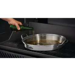 Napoleon Premium Edelstahl Hähnchen-Halterung -Campingausrüstung gemuese garen mit napoleon edelstahl gefluegel braeter 1000 3 24554