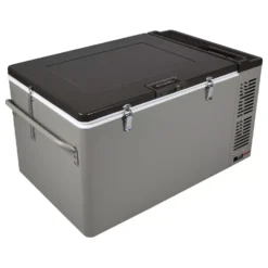 Kompressor Kühlbox Engel MD60F -Campingausrüstung graue 60 liter kompressor kuehl gefrierbox engel md60f 12 24 volt betrieb 1000 3 25486