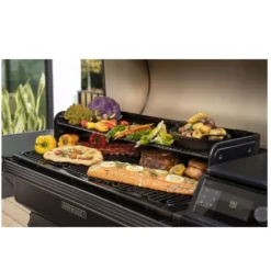 Pellet-Smoker Traeger Ironwood XL International + Pelletsensor -Campingausrüstung grillen auf 2 ebenen ironwood xl international traeger pelletgrill 1000 12 24772