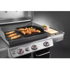 Grillplatte Weber Deluxe -Campingausrüstung grillplatte plancha gusseisen weber deluxe grill zubehoer 1000 3 7299