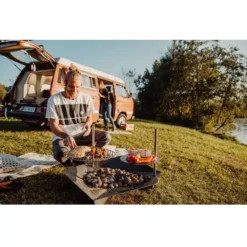 Grillrost 45 Höfats Für Triple Feuerschale -Campingausrüstung grillrost 45 triple hoefats feuerschale bratrost grill zubehoer campinggrill grill zubehoer aus edelstahl 1000 2 22393