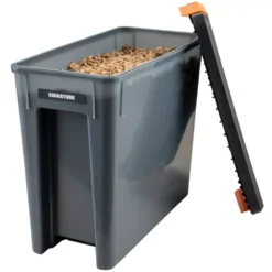 Holzpelletbehälter Traeger StayDry Pellet Bin & Lid -Campingausrüstung grillzubehoer traeger staydry pellet bin und lid mit deckel holzpelletbehaelter 1000 4 24610