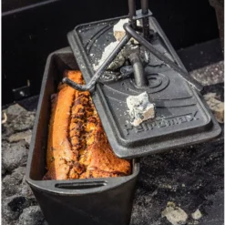 Gusseisen Petromax Kastenform Mit Deckel K4, Volumen 2,4 Liter -Campingausrüstung guss kastenform mit deckel petromax k4 fuer draussen und daheim 1000 6 24494