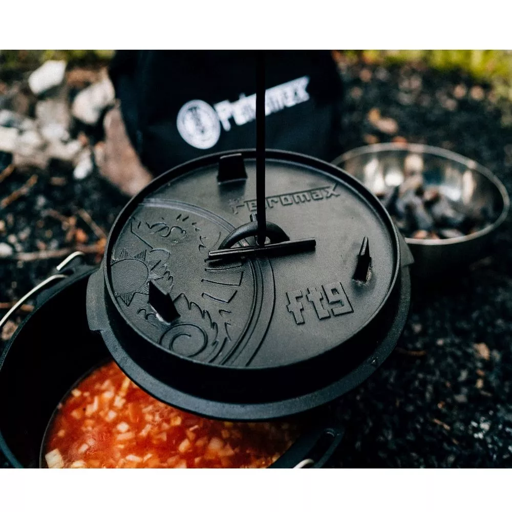 Dutch Oven Petromax Feuertopf Ft9-t Planer Boden, Gusseisentopf Ø 23,9 Cm 7 Dutch Oven Petromax Feuertopf Ft9-t Planer Boden, Gusseisentopf Ø 23,9 Cm – Bild 7