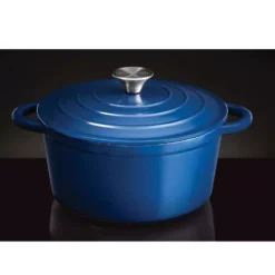 Napoleon Bräter Aus Gusseisen, Emailliert, Ø 23 Cm, 4l 6 Napoleon Bräter Aus Gusseisen, Emailliert, Ø 23 Cm, 4l -Campingausrüstung gusstopf napoleon dutch oven grillzubehoer blau porzellanemailliert edelstahldeckelgriff 1000 2 26101