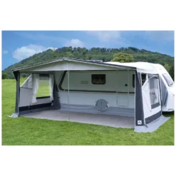 Vorzelt Hahn Zelte Bornholm 280 | 25er Stahl -Campingausrüstung hahn zelte bornholm 280 vorderwand abgenommen umlaufmassvorzelt 1000 6 27654